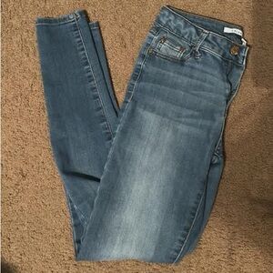 Classic Women's Midwash Blue Skinny Jeans